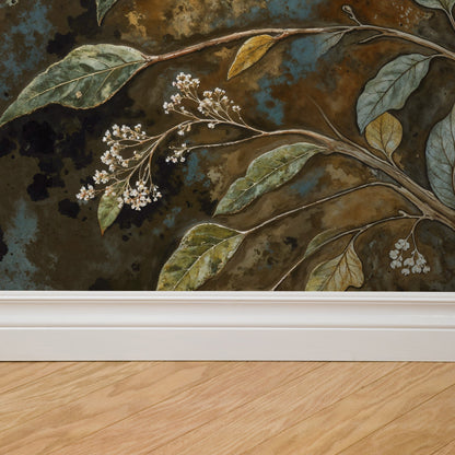 Copper Garden Wallpaper