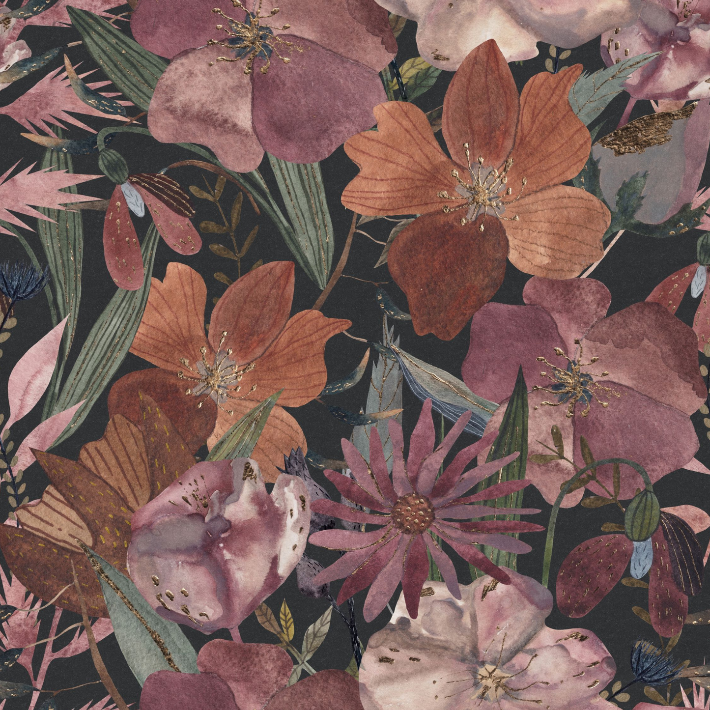 Sketch & Bloom Wallpaper Collection
