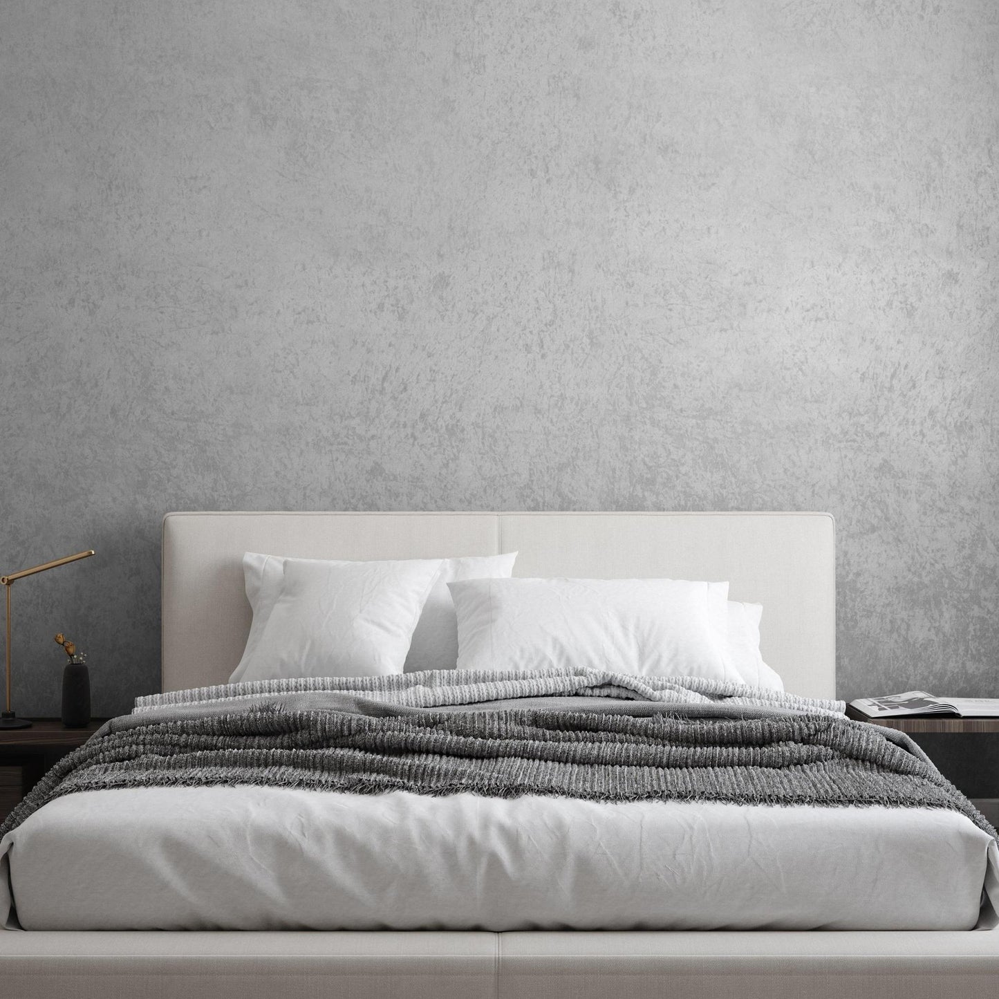 Manhattan - Concrete Wallpaper
